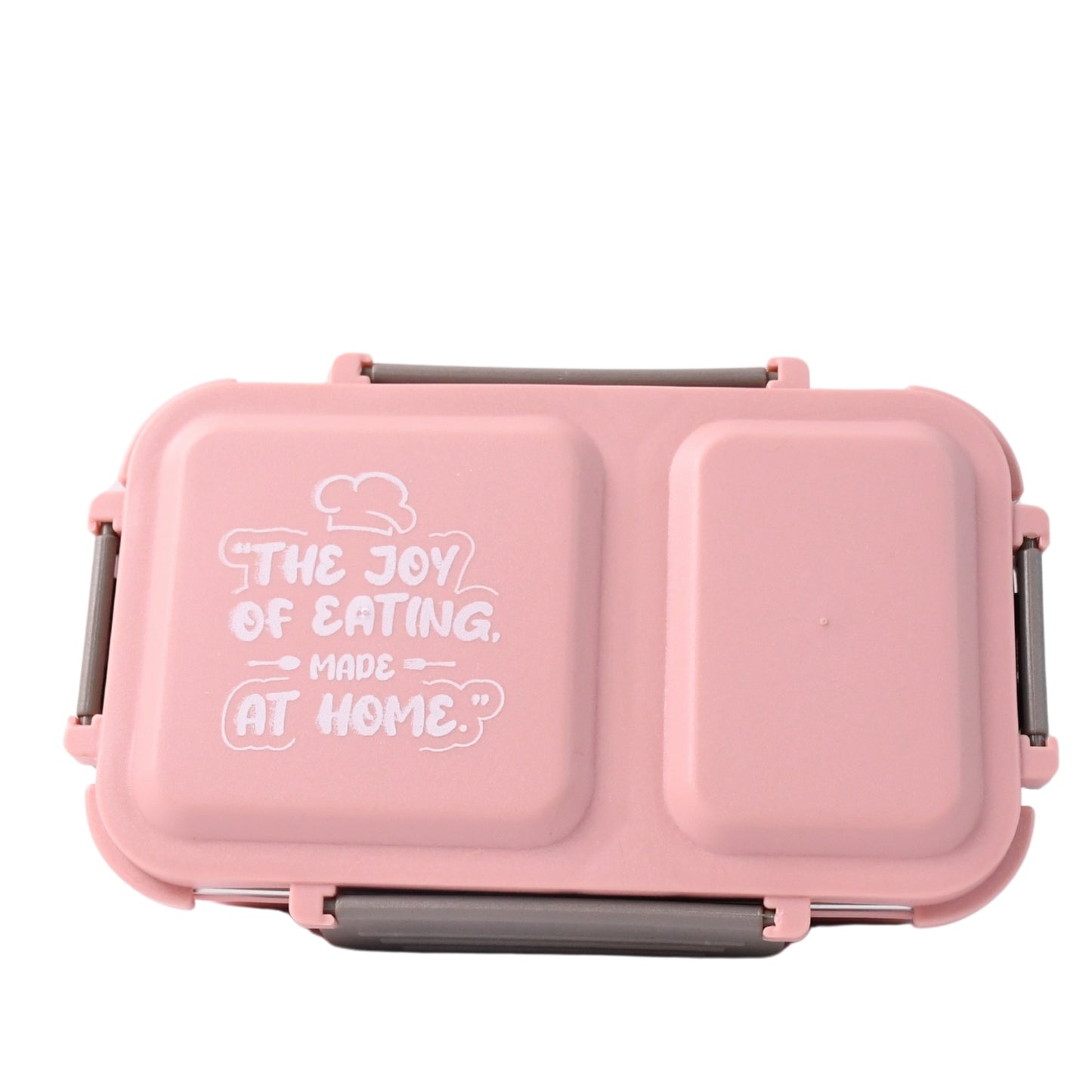 5583 Miracle Quick Lock Leak Proof 2 Compartment Stainless Steel Lunch Box Inner Plate Reusable Microwave Freezer Safe Lunch Box Trendy Thermal Insulation Leak Proof For Office Vacuum Tiffin Box For Boys Girls School Office Women And Men